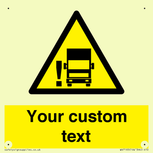 Custom warning blindspot